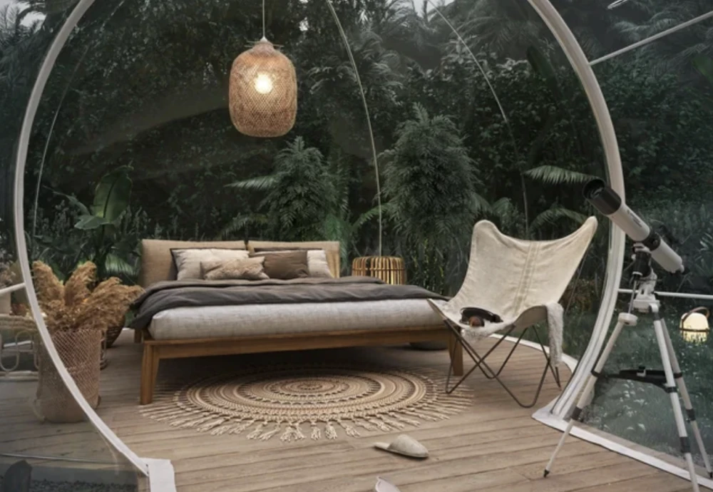garden igloo bubble tent